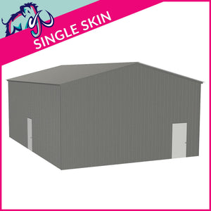 Storage Unit 2 Bay 10 Degree Apex Side Access 8 x 10 x 4m – 2 Roller/1 PA/1 FD