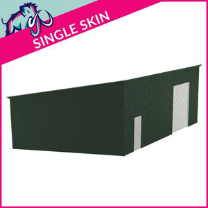 Storage Unit 2 Bay 5 Degree Mono Side Access 10 x 10 x 3.5m – 2 Roller/1 PA/1 FD