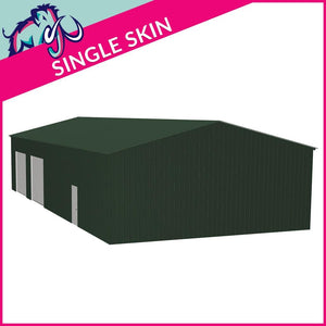 Storage Unit 4 Bay 10 Degree Apex Side Access 10 x 20 x 3.5m – 2 Roller/2 PA/1 FD