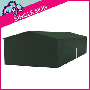 Storage Unit 4 Bay 10 Degree Apex Side Access 8 x 20 x 3.5m – 2 Roller/2 PA/1 FD