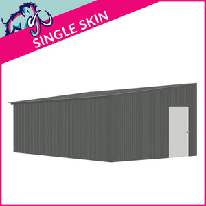 Double Standard Pent Garage Side Access – 7 x 7 x 2.5m
