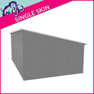 Small Utility Pent - Open Fronted – 6 x 6 x 2.5/3m